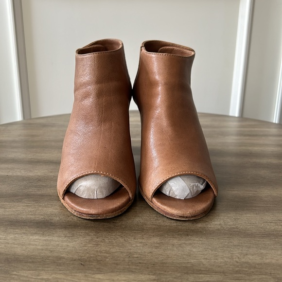 Mimosa tan leather open toe mule size 38 - Picture 2 of 15